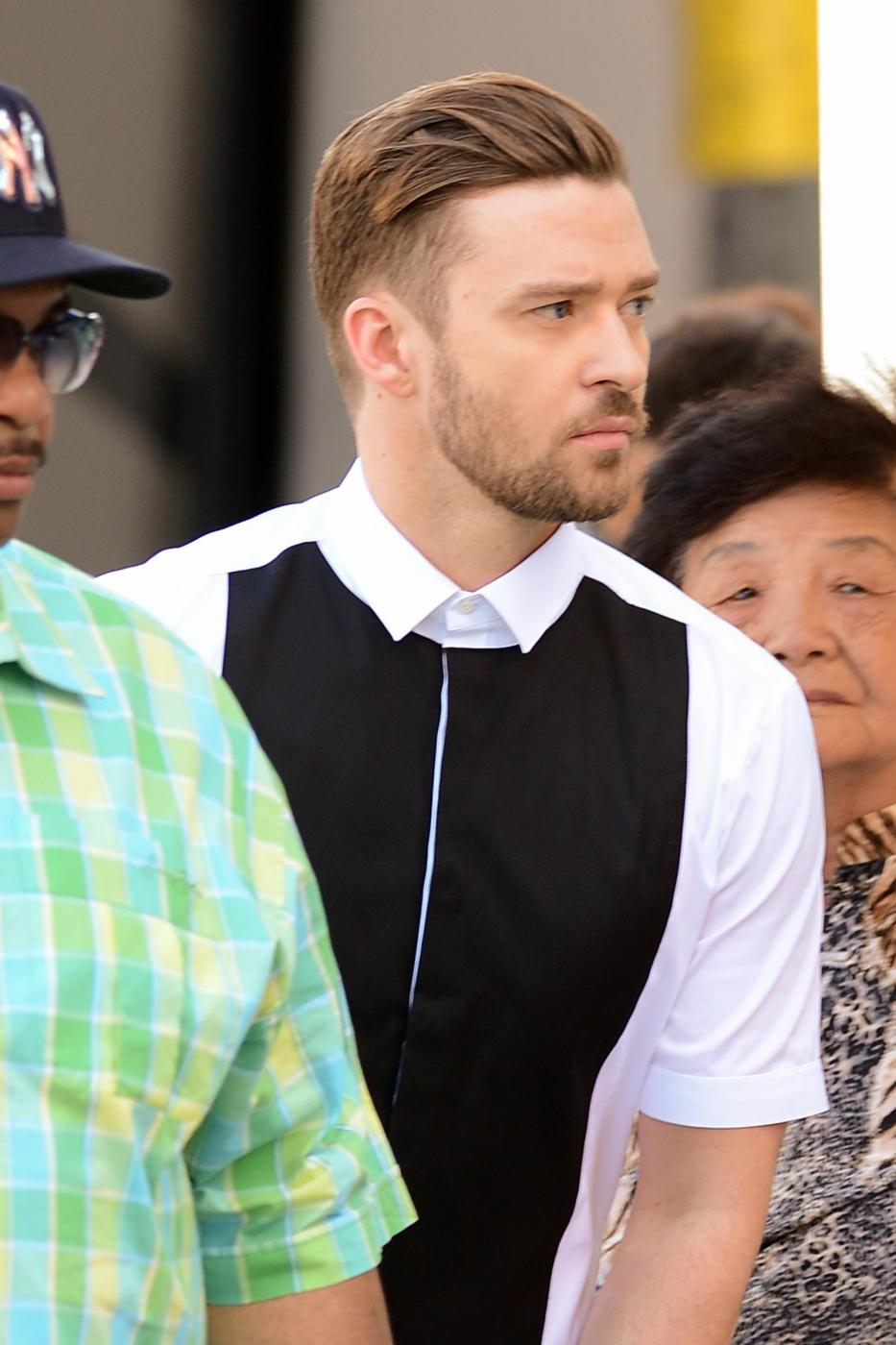 Justin Timberlake, nuovo taglio di capelli03