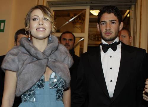 Barbara Berlusconi insieme ad Alexandre Pato