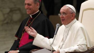 Papa Francesco parla ai novizi