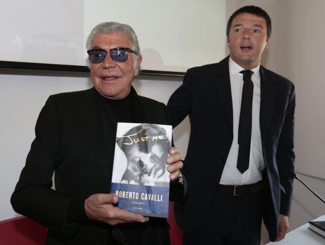 Roberto Cavalli presenta la sua autobiografia: ospite Matteo Renzi 02