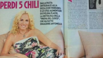 Antonella Clerici a dieta: 5 pasti per 5 kg. Ecco come mangia
