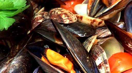 Ricette di pesce: sautè di cozze e vongole