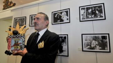 Rino Barillari, re dei Paparazzi riceve premio Mejo fico del Bigonzo05
