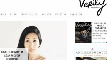Verily: primo magazine Usa che mette al bando Photoshop