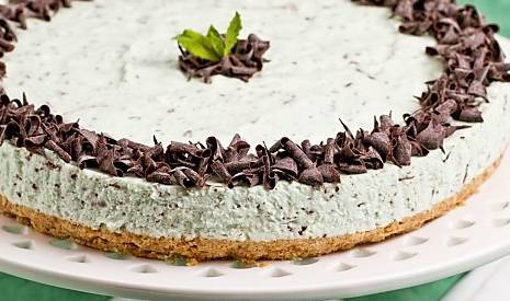 Ricette di dolci: cheesecake menta e cioccolato