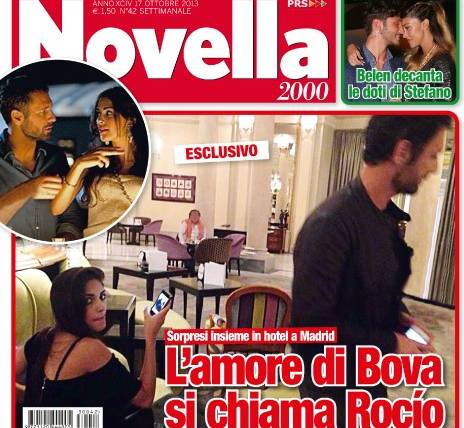 Raoul Bova gay? Novella2000, foto con Rocío Muñoz Morales