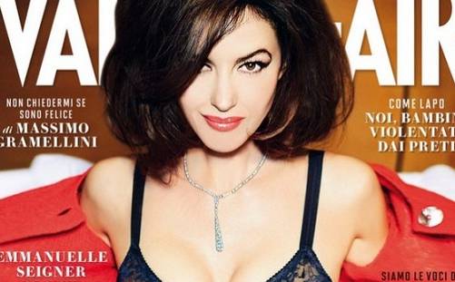 Monica Bellucci, bella ma non così tanto: fans contro copertina Vanity Fair