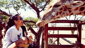 Rihanna allo zoo di Johannesburg: le foto su Instagram 03
