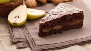 Ricette di dolci: torta pere e cioccolato
