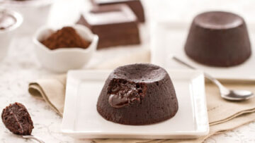Ricette di dolci: tortino al cioccolato con cuore fondente