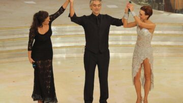 Ballando": Bocelli e la moglie, il valzer di Gabriella Pession e Roberto Imperatori03