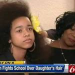 Minacciata a 12 anni dalla sua scuola Si deve tagliare i suoi capelli afro03