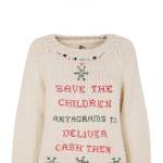Save The Children, "Christmas Jumper": all'asta via sms maglioni griffatissimi