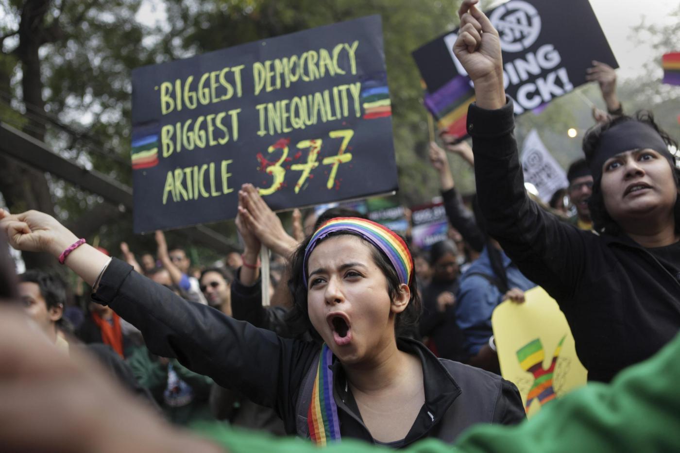 "Depenalizziamo l'omosessualità". In migliaia sfilano in tutta l'India 09