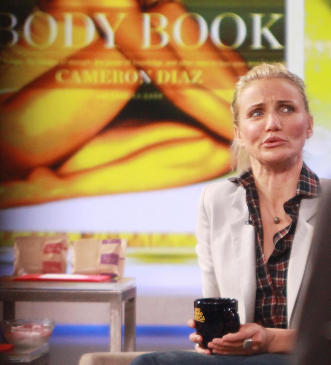 Cameron Diaz presenta The Body Book (foto) ed elogia il pube non depilato 05