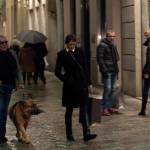 Roberto Cavalli, shopping a via della Spiga con la Lina e Lupo02