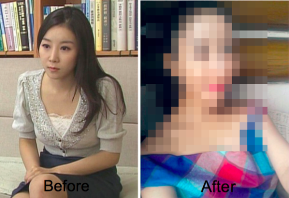 Plastica facciale rovina giornalista coreana: ora è orrenda (foto)