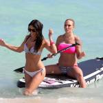 Claudia Romani e Stine Kronborg, le 2 modelle giocano in mare03