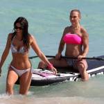 Claudia Romani e Stine Kronborg, le 2 modelle giocano in mare08