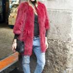 Elena Santarelli alla settimana della moda di Milano 05