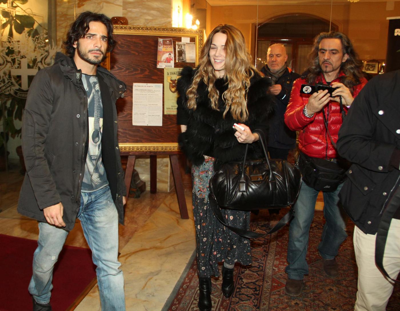 Laura Chiatti e Marco Bocci all'hotel Londra di Sanremo 03