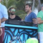 Miami, Christian Vieri assiste al torneo di beach volley per modelle03