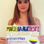 Misses4peace le Miss del Venezuela protestano contro le violenze08