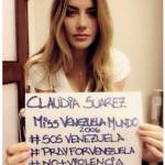 Misses4peace le Miss del Venezuela protestano contro le violenze07