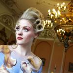 Germania, body painting in stile barocco1