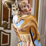 Germania, body painting in stile barocco03