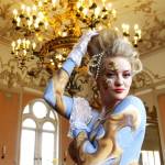 Germania, body painting in stile barocco09