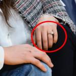 Mila Kunis con l'anello di diamanti regalato da Ashton Kutcher01