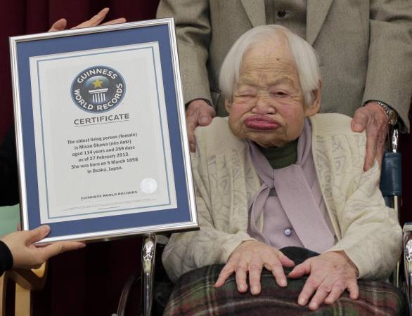 Misao Okawa compie 116 anni: è la donna più vecchia del mondo (foto