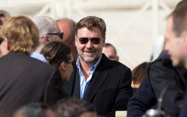 Russel Crowe in Vaticano per Noah. Ma Papa Francesco non lo riceve 05