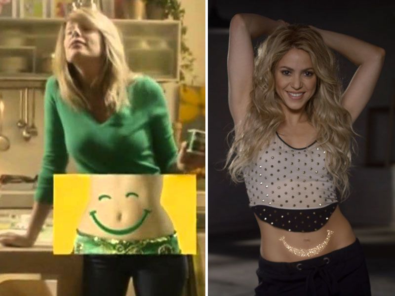 Shakira prende il posto della Marcuzzi nello spot dello yogurt