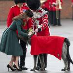 Kate Middleton rende onore al levriero per la festa di San Patrizio02