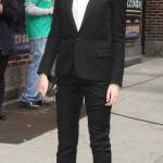 Emma Watson presenta "Noah" da David Letterman03