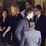 Mick Jagger e figli ai funerali di L' Wren Scott01