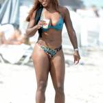 Serena Williams a Miami Beach con un'amica02