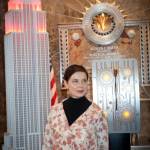 Isabella Rossellini accende l'Empire State Building contro l'aids03
