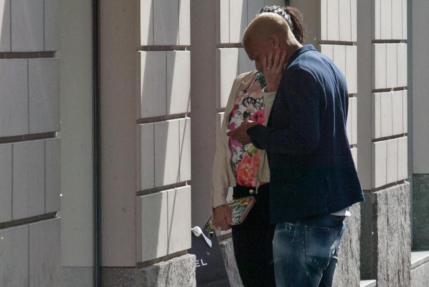 Jonathan Biabiany, shopping a Milano05