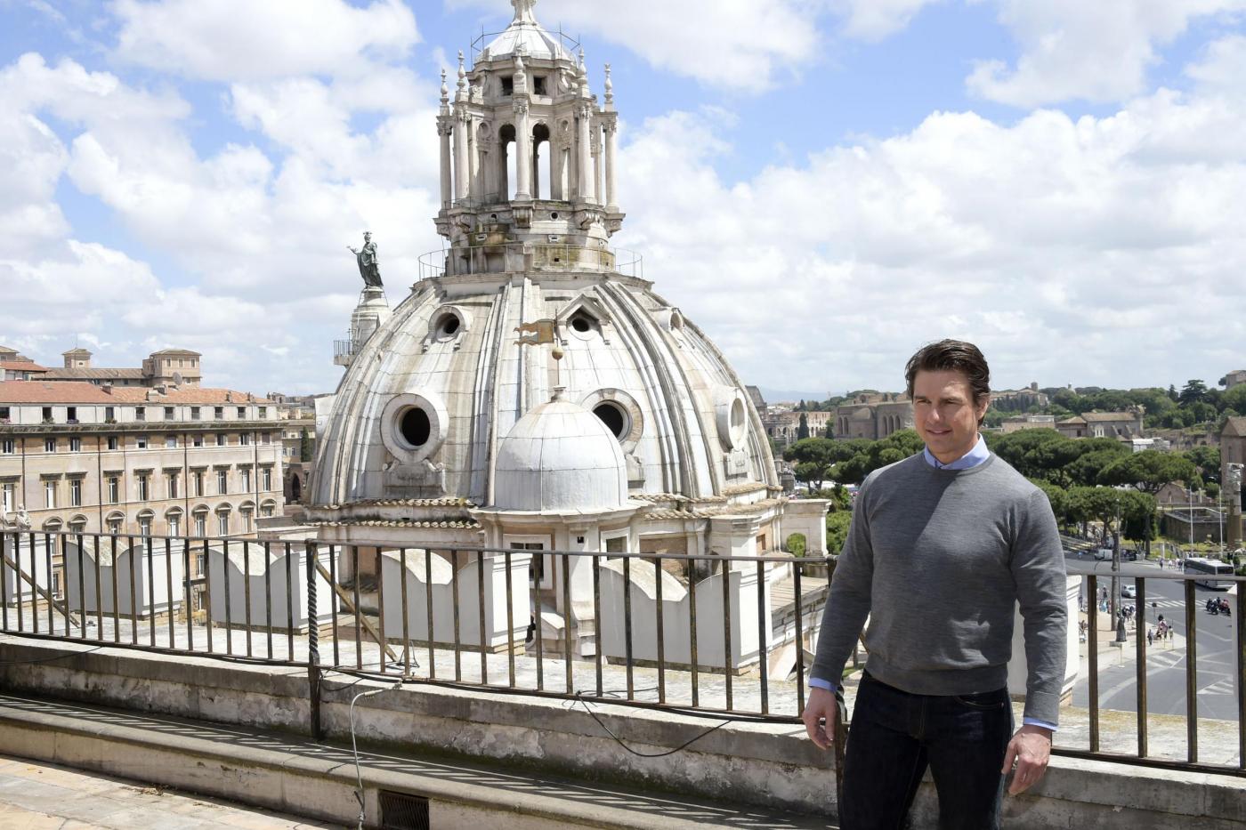 Tom Cruise a Roma per presentare il suo Edge of tomorrow04
