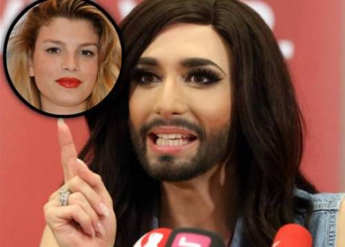 Emma Marrone attacca Conchita Wurst: "Senza barba non aveva chance"