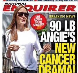 "Angelina Jolie, nuovo dramma del cancro": lo dice il National Enquirer (FOTO)