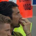 Mondiali 2014, Gigi Buffon mistero della doppia fede: Ilaria D'amico? O Alena?