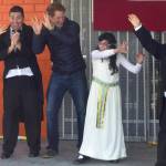 Cile, principino Harry balla il Gangnam Style con i disabili01