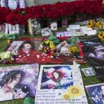 Michael Jackosn moriva 5 anni fa fan lo ricordano con fiori e biglietti2\