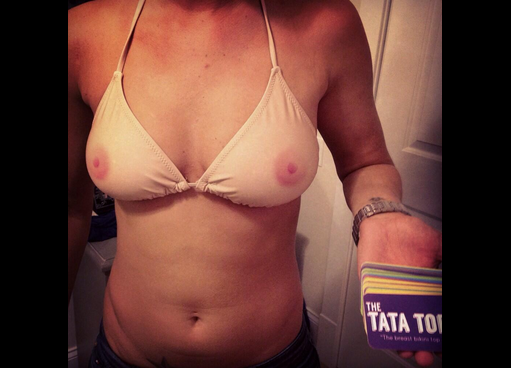 "Tata Top": il bikini che con i capezzoli disegnati (foto)