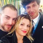Emma Marrone, selfie dal Brasile con Pirlo, Buffon e Balotelli03