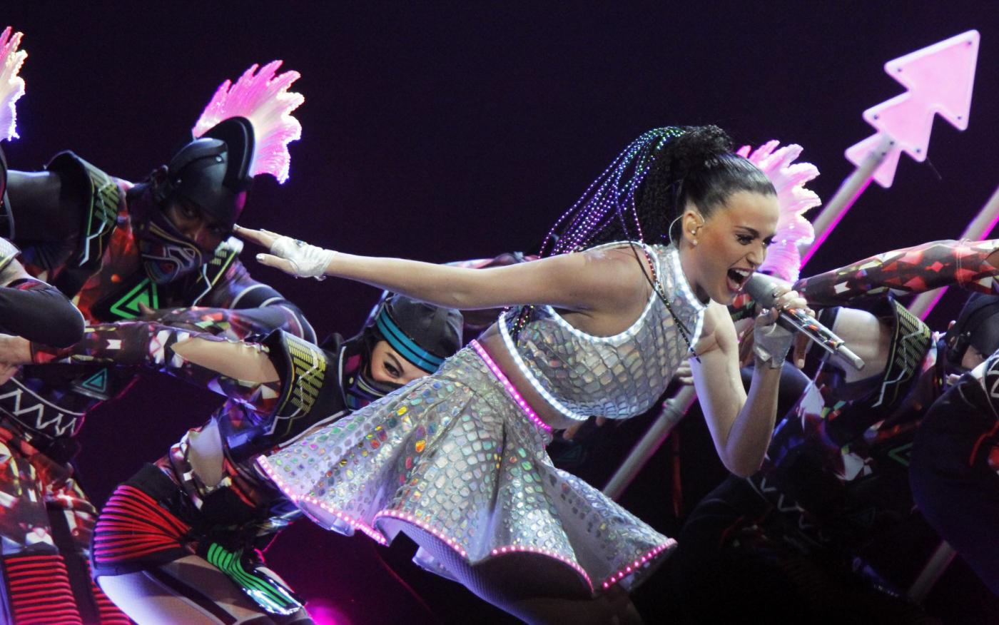 Katy Perry in concerto a Nashville (foto)